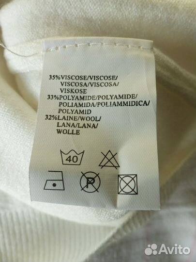 Джемпер новый с шерстью на L/XL