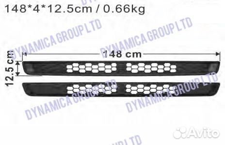 Решетка радиатора верхняя mitsubishi fuso supergreat FU55J FV55J FS55 MK547603