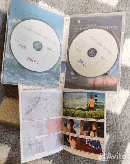 5 сантиметров в секунду аниме