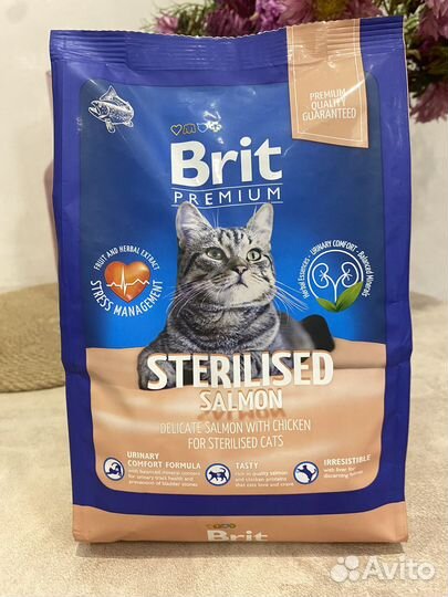 Сухой корм для кошек brit premium