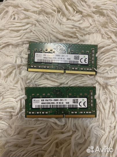 Оперативная память ddr4 8gb SK hynix