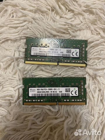 Оперативная память ddr4 8gb SK hynix