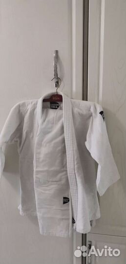 Кимоно для дзюдо green hill slim fit