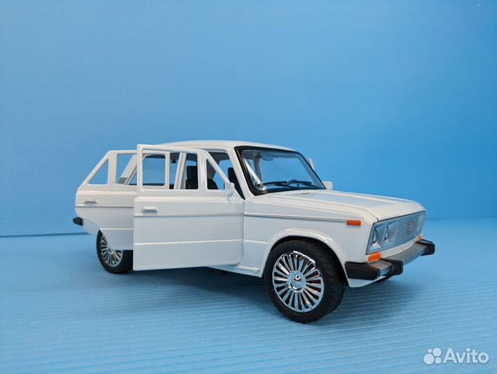 Автоваз 2106 автомобиль 25см металл