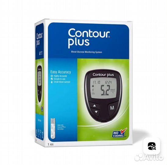 Глюкометр контур plus