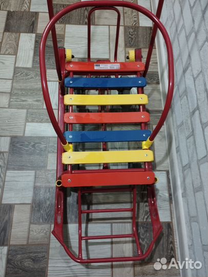 Санки на колесах