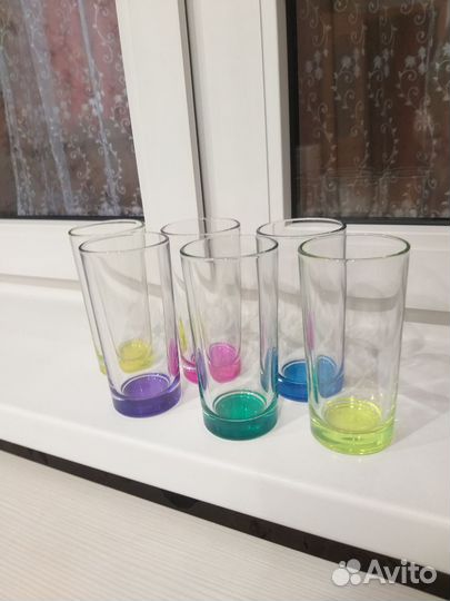 Стаканы, набор,стекло