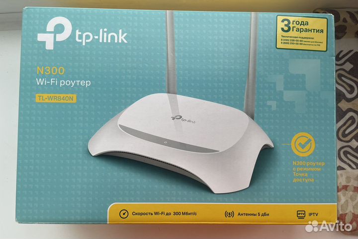 Wi-fi роутер TP-link n300