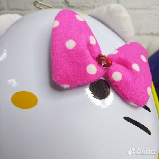 Детский рюкзак hello kiitty желтый