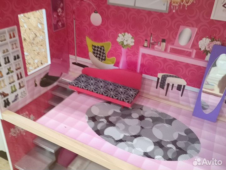 Кукольный домик с лифтом и мебелью Edufan