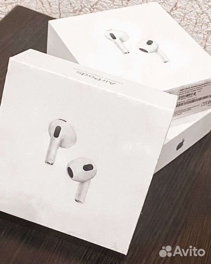 Беспроводные наушники apple airpods pro/3 luxe