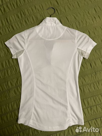 Поло для выступлений соревнований белое horse S