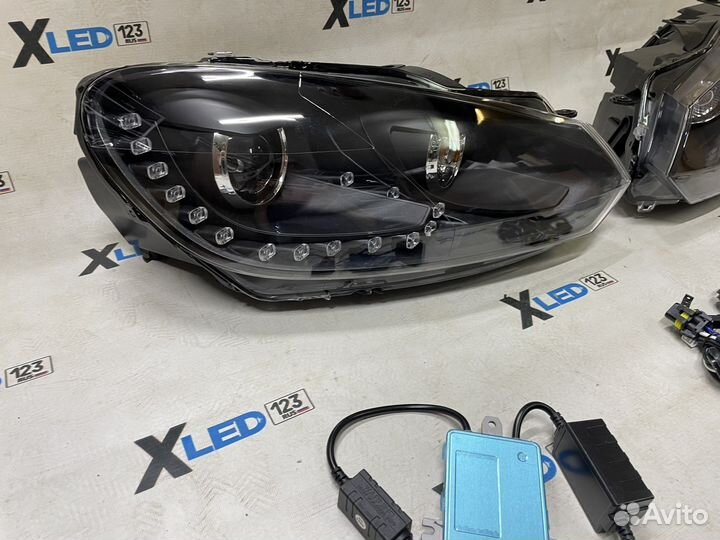 Комплект фар в сборе Volkswagen Golf 6 ксенон