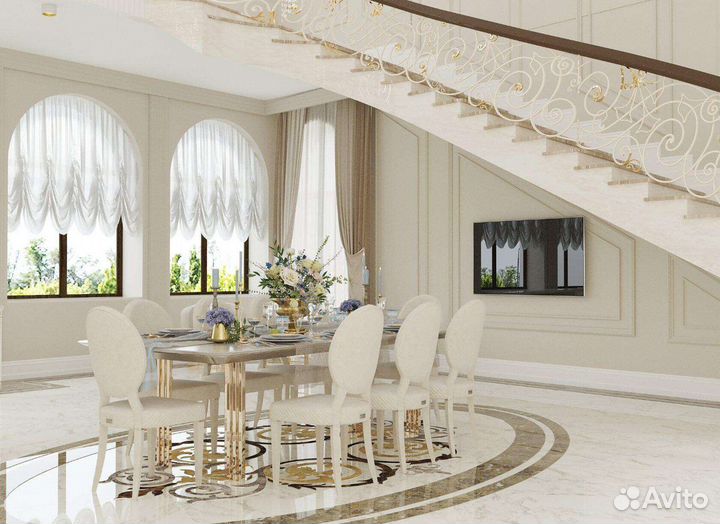 Дизайн интерьера частных и комерческих помещений