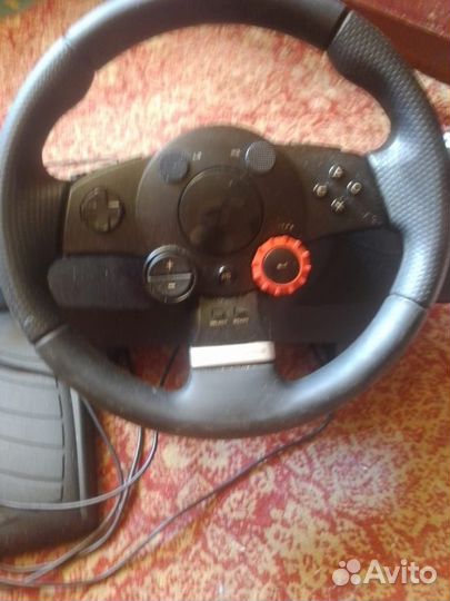 Руль logitech driving force gt