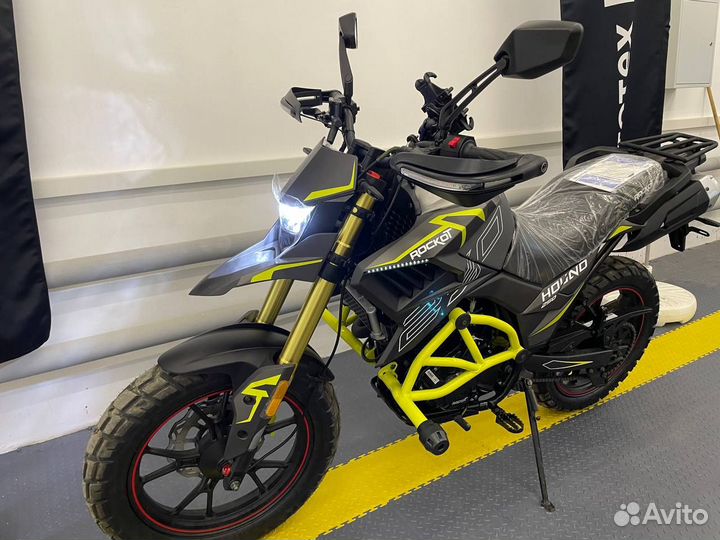 Мотоцикл Rockot Hound 250 (черный/желтый)