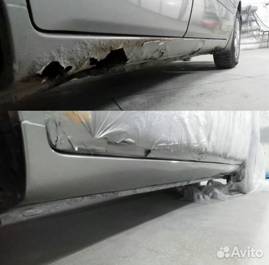 Арки на Chevrolet Aveo T250 кузовные