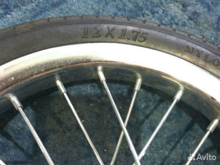 Колесо, шина, диск для велосипеда,для беговела