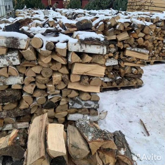 Дрова березовые колотые