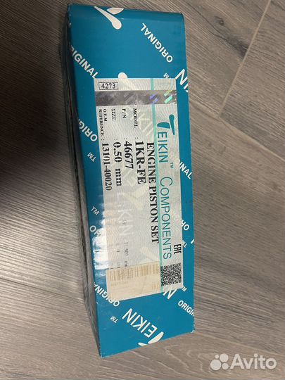 Поршни для toyota vitz 1KR