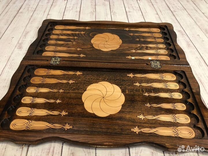 Нарды резные из бука