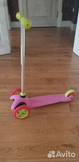 Самокат детский трехколесный
