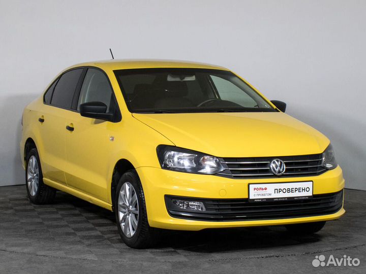 Volkswagen Polo 1.6 AT, 2018, 95 655 км