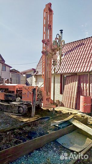 Бурение скважин малогабаритной установкой