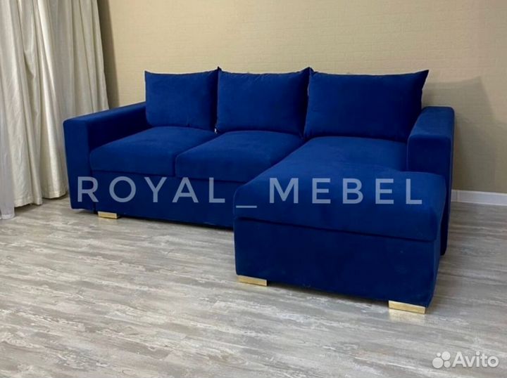 Большой угловой диван с доставкой под заказ