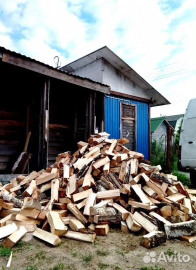 Дрова Березовые навалом в Приозерске