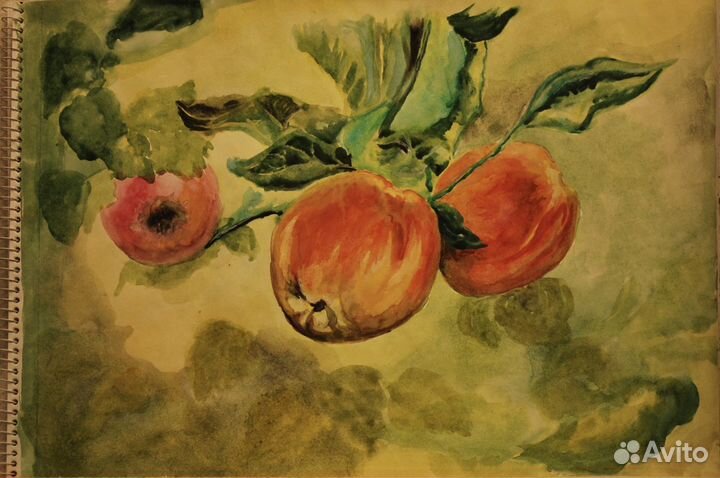 37 Авторская акварель 39х30см