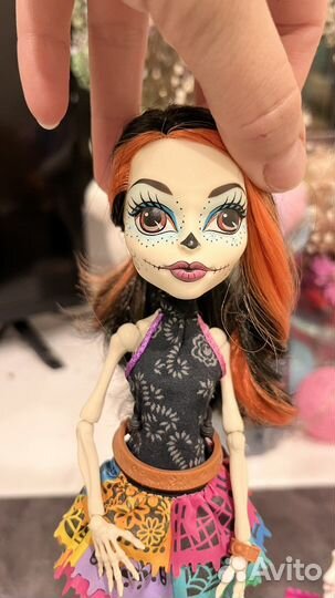 Кукла Монстер Хай скелета скариж и элизабэт