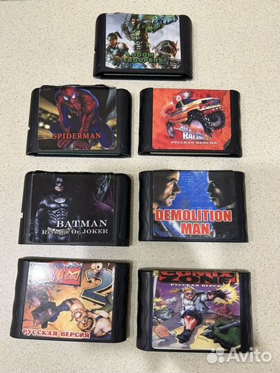 Картриджи sega