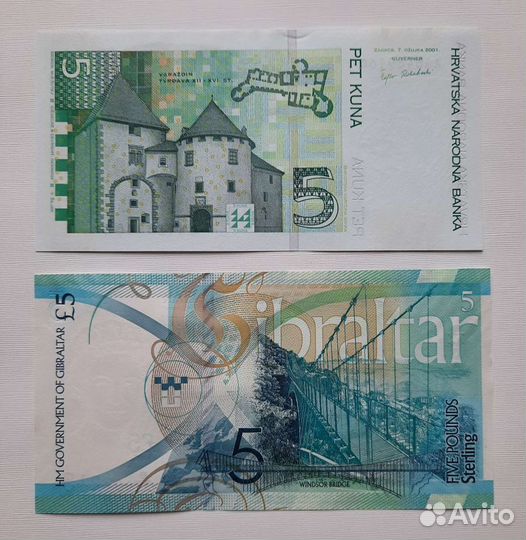 Банкноты разных стран мира. Часть II