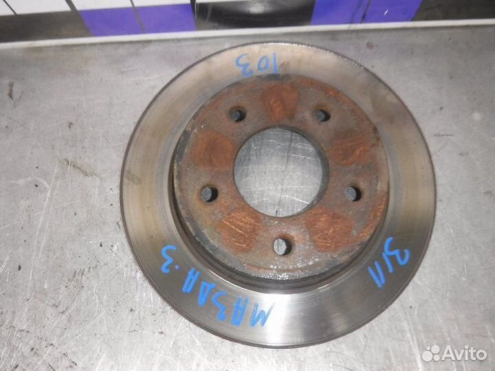 Тормозной диск задний левый Mazda 3 BL Z6 2011