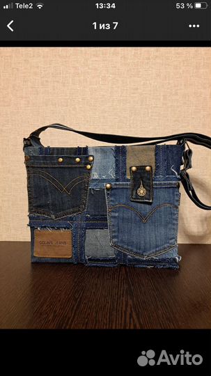 Мастер джинсовых сумок