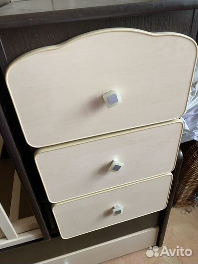 Детская кровать трансформер с маятником