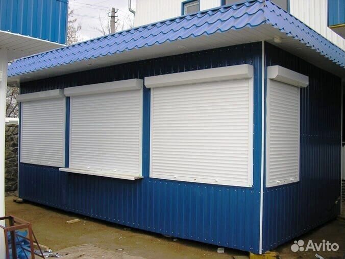 Рольставни для торговых центров в началии