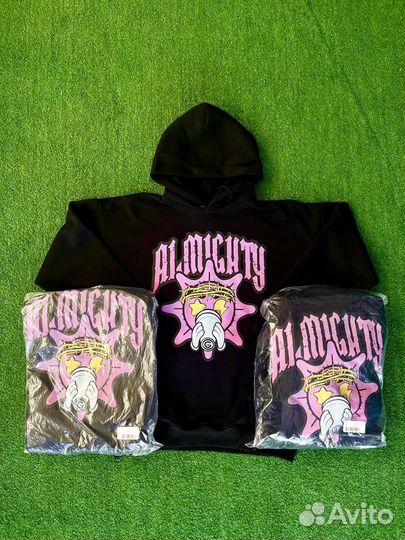 Худи Glo Gang Almighty (black )
