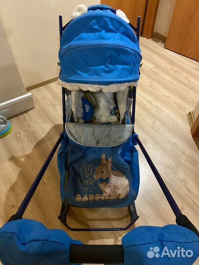 Коляска санки