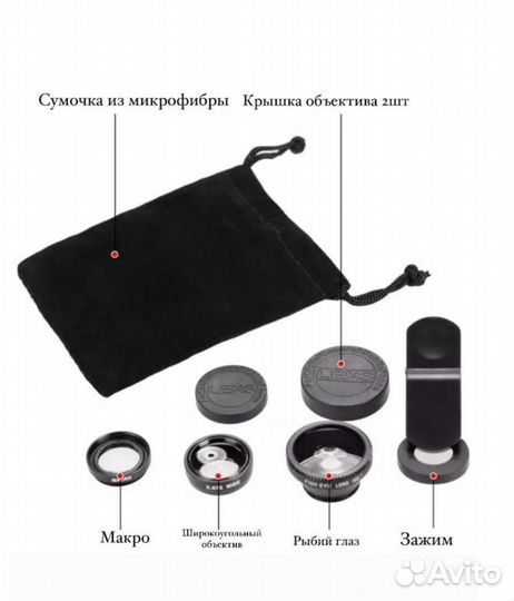 Макролинза для телефона