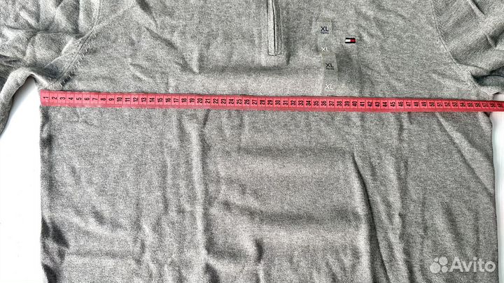 Свитер, джемпер с молнией Томми Хилфигер (XL) мужс