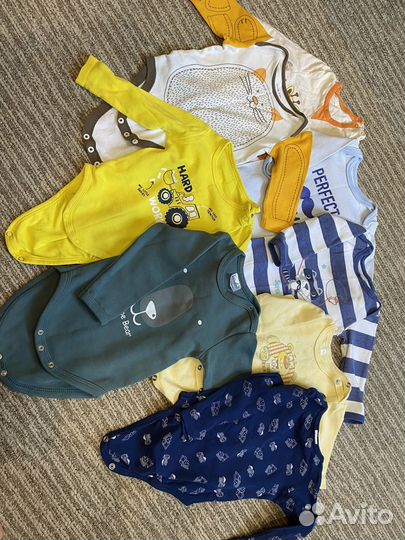 Вещи пакетом на мальчика с 0-года