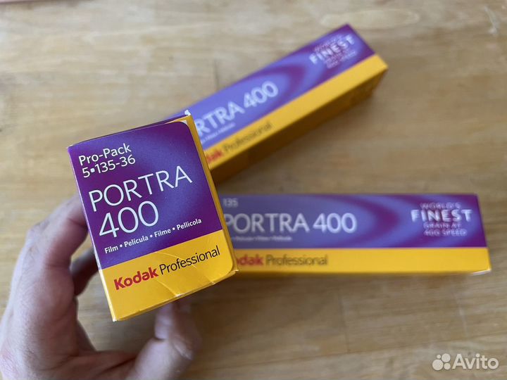 Kodak Portra 400 фотопленка 35мм