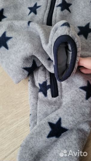 Флисовый комбинезон 74р