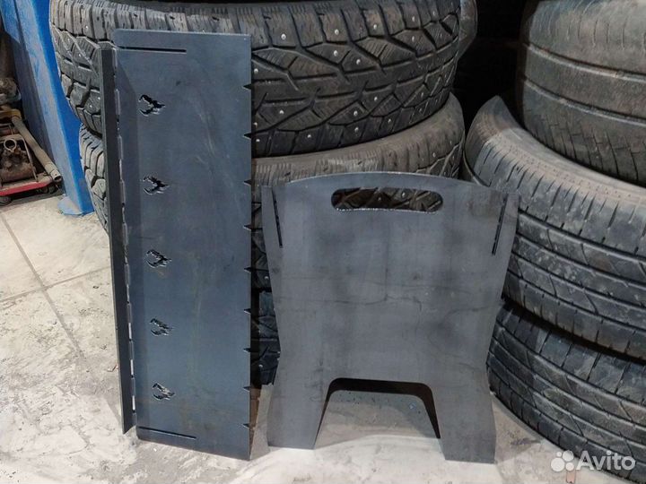 Мангал разборный 3мм