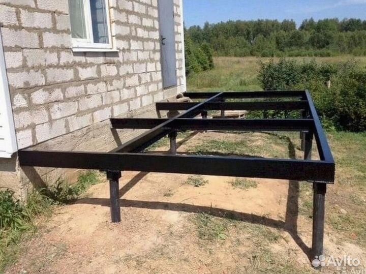 Винтовые сваи для фундамента