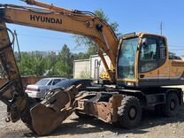 Колёсный экскаватор Hyundai R170W-9S, 2012