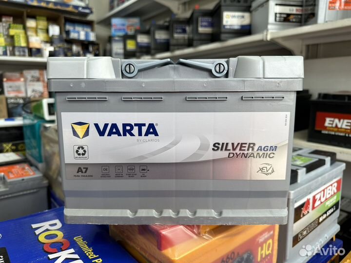 Аккумулятор Varta AGM 70 ah