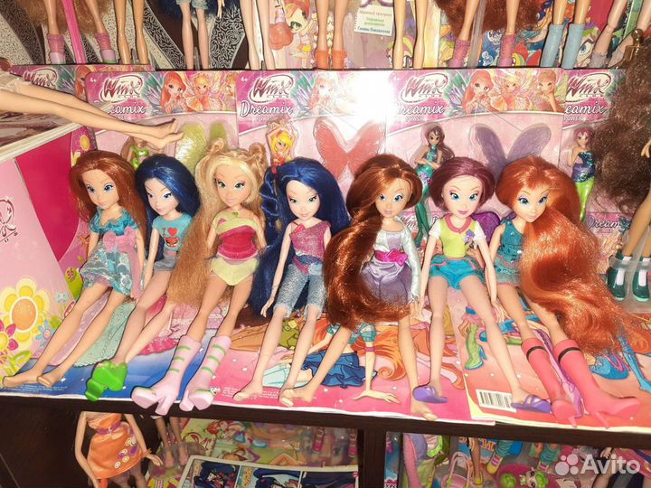 Winx Винкс куклы Игрушки фигурки Витти Маттел Гиоч